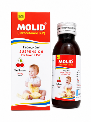 Molid 120mg/5ml (Paracetamol B.P)